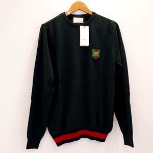 GUCCI MENS KHAKI SWEATERS